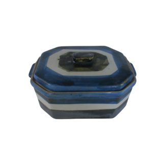 Mid-Century Modern Signed Art Pottery Casserole Box