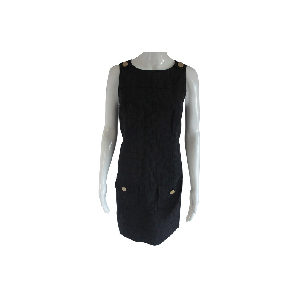 shoshanna black dress Shoshanna Dress in Black – KHAITE main image 1