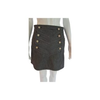 Marc Jacobs Denim Striped Sailor Skirt